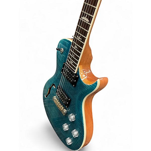 Used PRS Zach Myers Signature SE Trans Blue Solid Body Electric Guitar