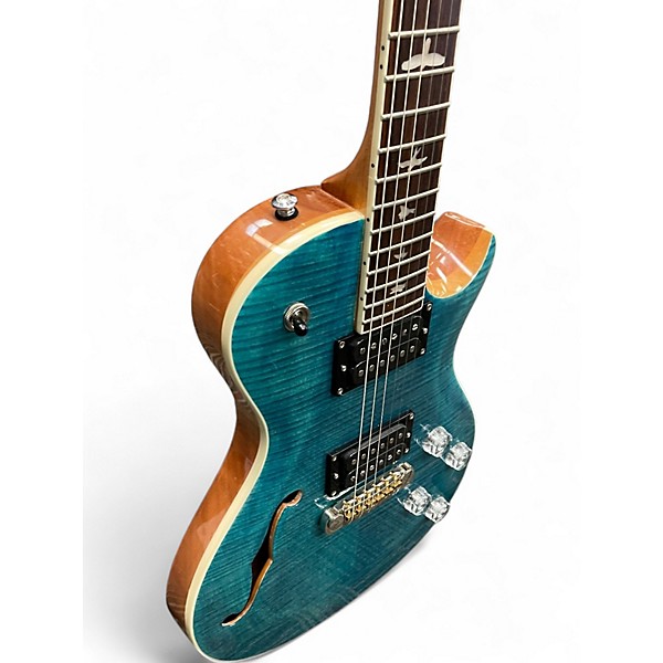 Used PRS Zach Myers Signature SE Trans Blue Solid Body Electric Guitar