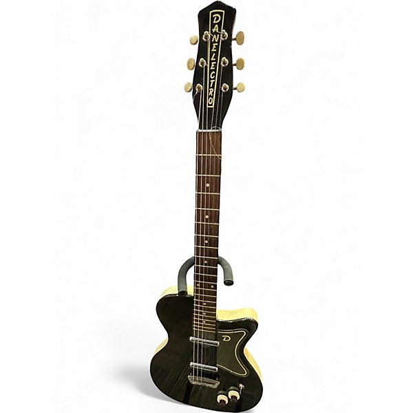 Used Danelectro 56 U2 Black Solid Body Electric Guitar