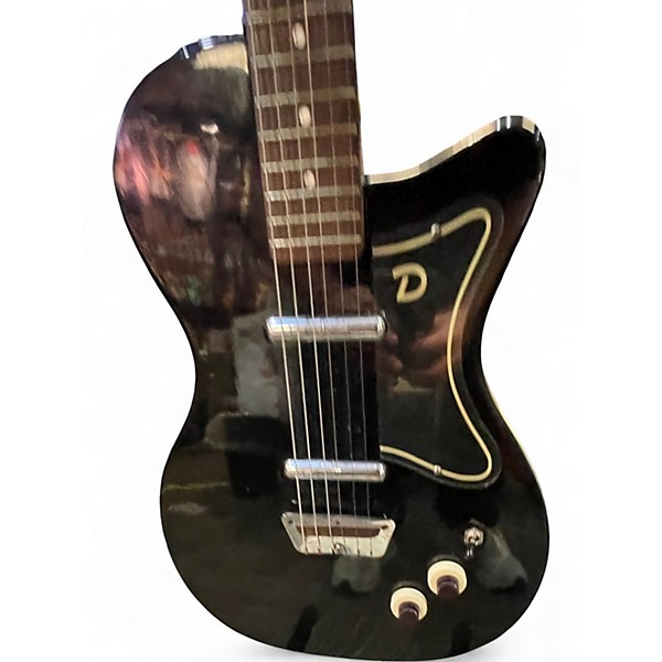 Used Danelectro 56 U2 Black Solid Body Electric Guitar