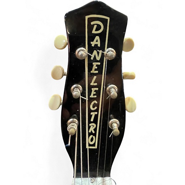 Used Danelectro 56 U2 Black Solid Body Electric Guitar