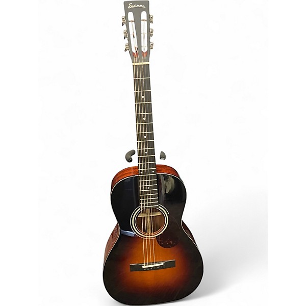 Used Eastman E1P DLX 2 Tone Sunburst Acoustic Electric Guitar