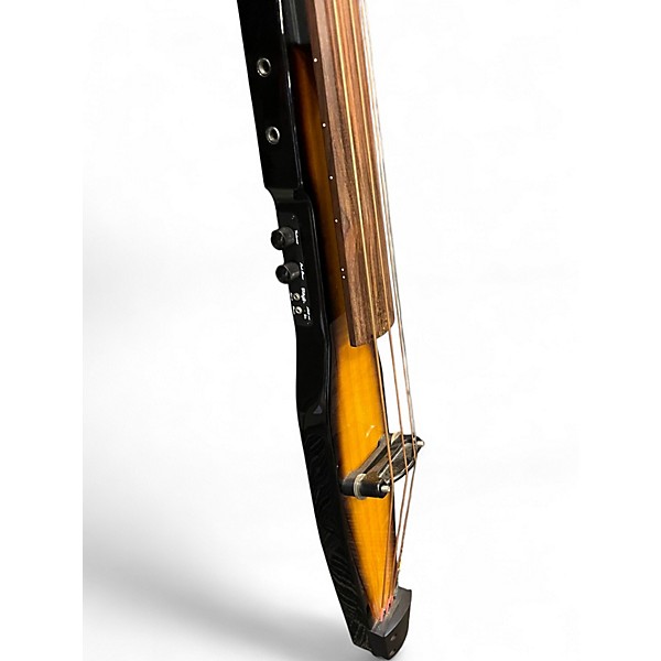 Used Stagg Upright Electric Bass Natural Upright Bass