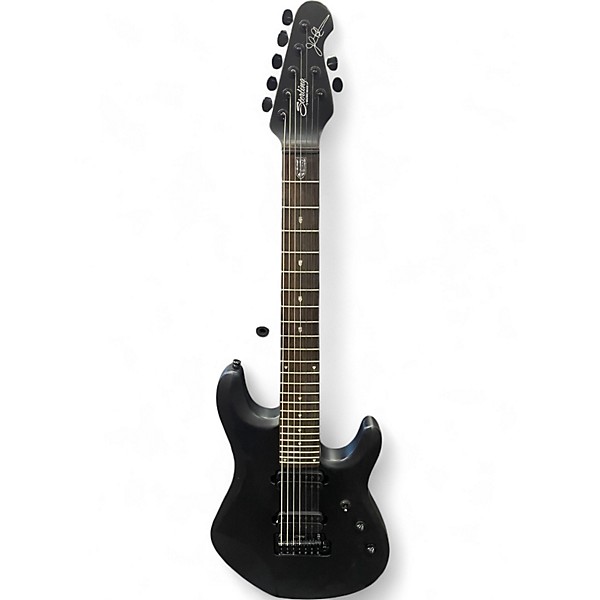 Used Sterling by Music Man JP70 John Petrucci Signature Stealth Black Solid Body Electric Guitar