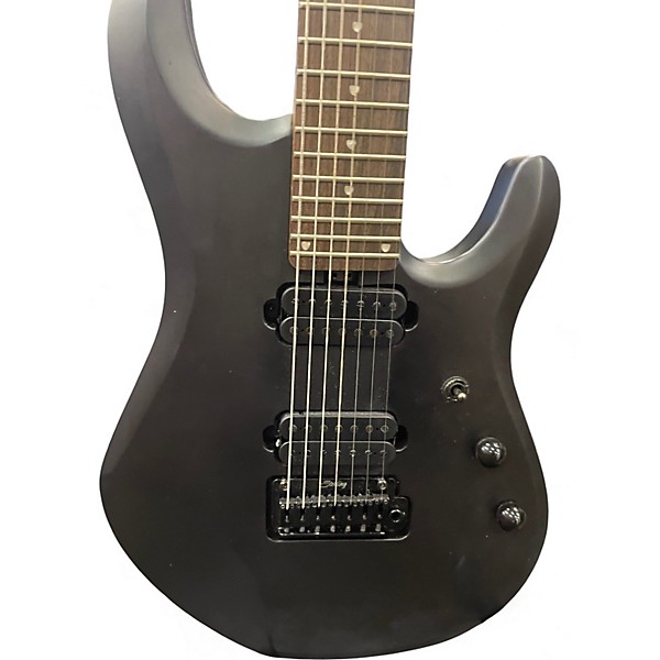 Used Sterling by Music Man JP70 John Petrucci Signature Stealth Black Solid Body Electric Guitar