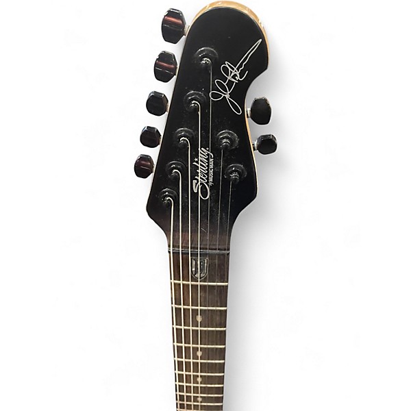 Used Sterling by Music Man JP70 John Petrucci Signature Stealth Black Solid Body Electric Guitar