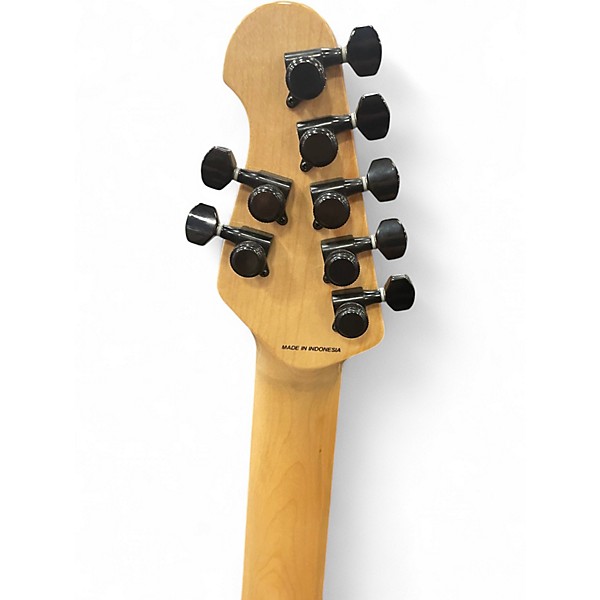 Used Sterling by Music Man JP70 John Petrucci Signature Stealth Black Solid Body Electric Guitar