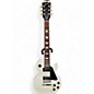 Used Gibson STUDIO LES PAUL HIGH PERFORMANCE Classic White Solid Body Electric Guitar thumbnail