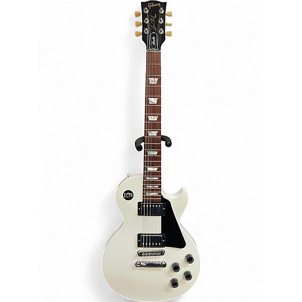 Used Gibson STUDIO LES PAUL HIGH PERFORMANCE Classic White Solid Body Electric Guitar