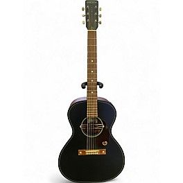 Used Gretsch Guitars DELTOLUXE CONCERT Black Acoustic Electric Guitar