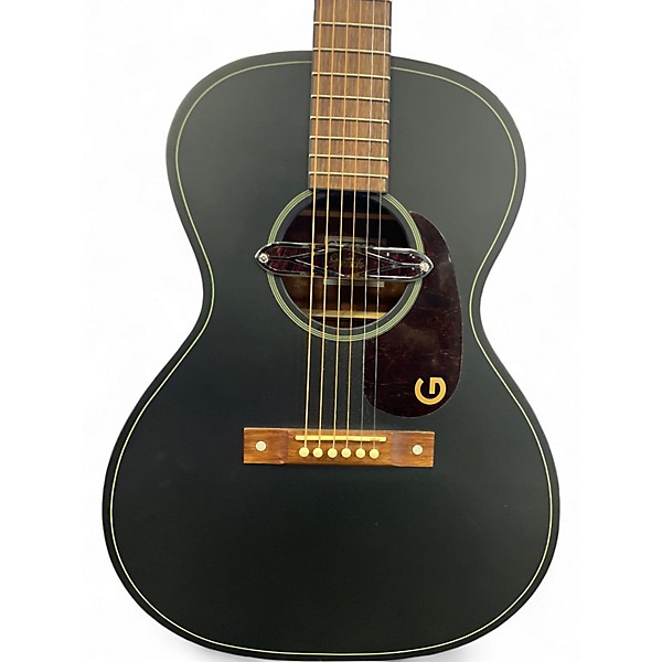 Used Gretsch Guitars DELTOLUXE CONCERT Black Acoustic Electric Guitar
