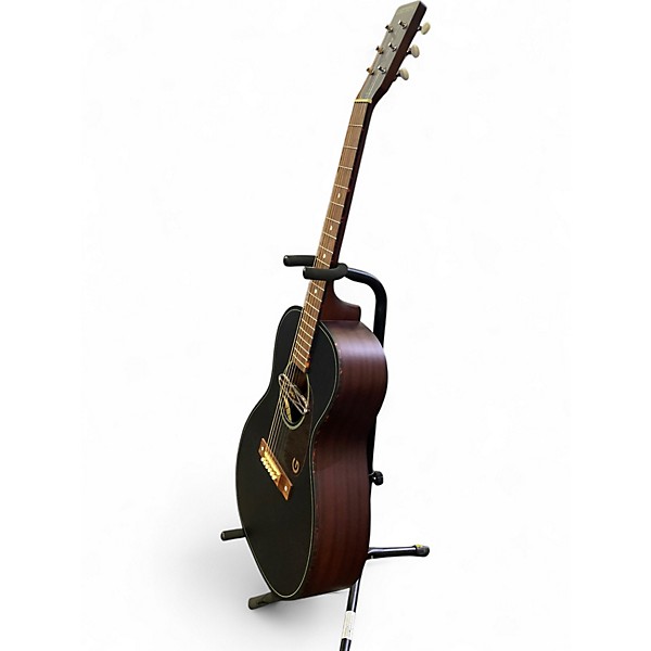 Used Gretsch Guitars DELTOLUXE CONCERT Black Acoustic Electric Guitar