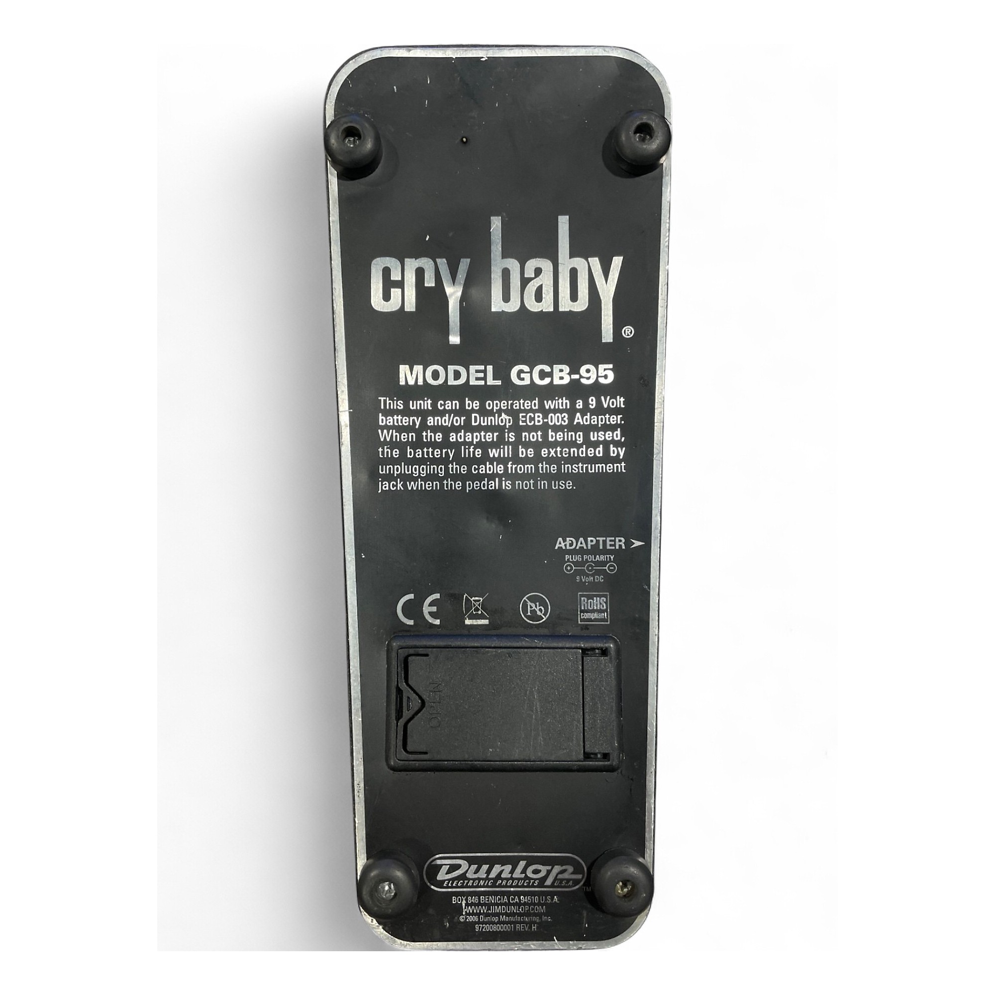Used Dunlop cry baby gcb-95 Effect Pedal | Guitar Center