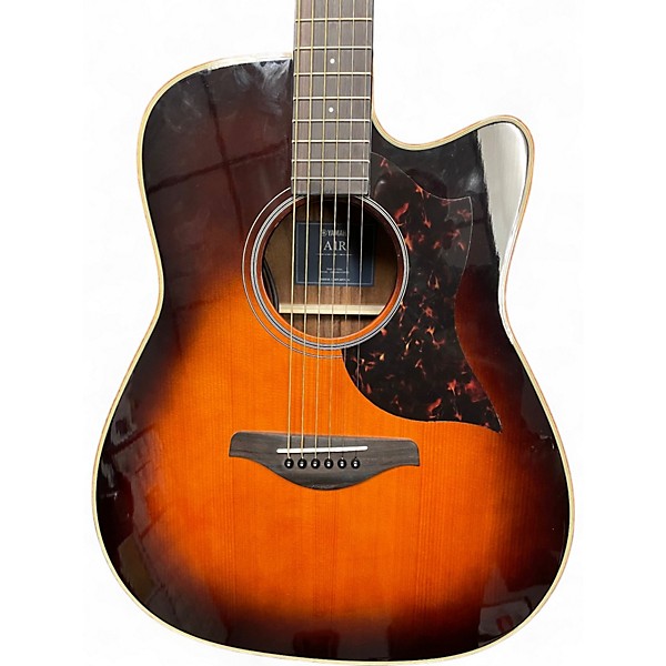 Used Yamaha A1R Tobacco Burst Acoustic Electric Guitar