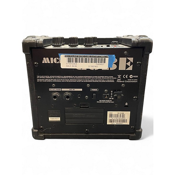 Used Roland Micro Cube Guitar Combo Amp