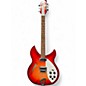 Used 2022 Rickenbacker 330 FG Fireglo Hollow Body Electric Guitar thumbnail