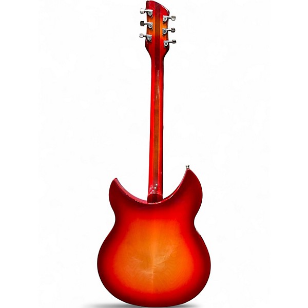 Used 2022 Rickenbacker 330 FG Fireglo Hollow Body Electric Guitar