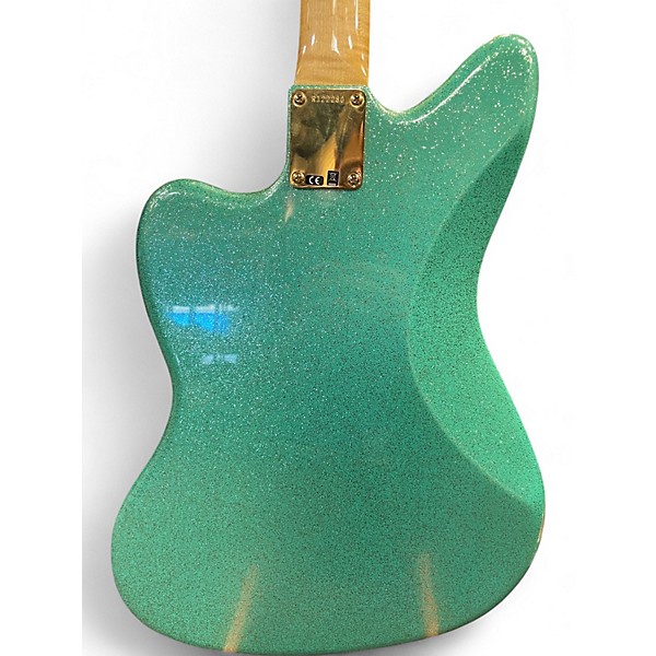 Used 2022 Fender Custom Shop '65 Reissue Jazzmaster SEAFOAM GREEN SPARKLE Solid Body Electric Guitar