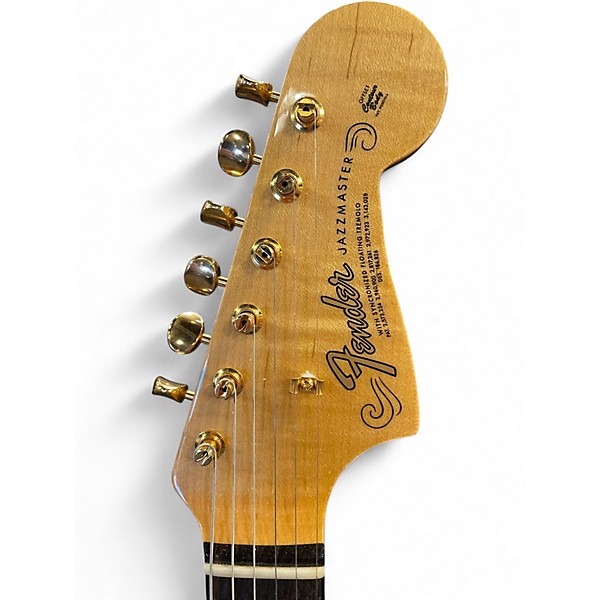 Used 2022 Fender Custom Shop '65 Reissue Jazzmaster SEAFOAM GREEN SPARKLE Solid Body Electric Guitar