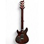 Used PRS SE Custom 24 Piezo Semi-Hollow Tiger Eye Hollow Body Electric Guitar