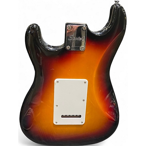 Used 2025 Squier  Affinity Series Stratocaster Junior HSS 3 Color Sunburst Solid Body Electric Guitar