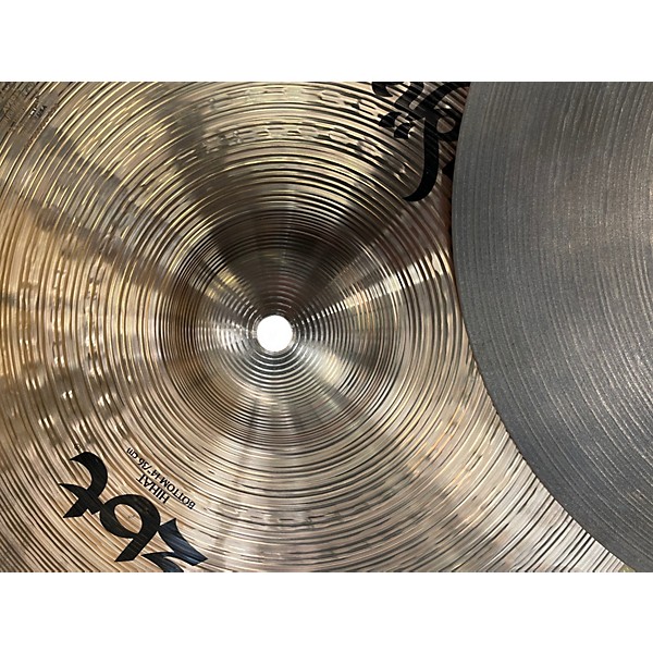 Used Zildjian 14in ZBT Rock Hi Hat Pair Cymbal