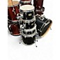 Used Yamaha 5 Piece Stage Custom Black Drum Kit thumbnail