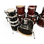 Used Yamaha 5 Piece Stage Custom Black Drum Kit