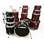 Used Yamaha 5 Piece Stage Custom Black Drum Kit
