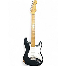 Used Fender Road Worn 1950S Stratocaster Black Solid Body Electric Guitar