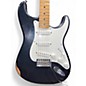 Used Fender Road Worn 1950S Stratocaster Black Solid Body Electric Guitar