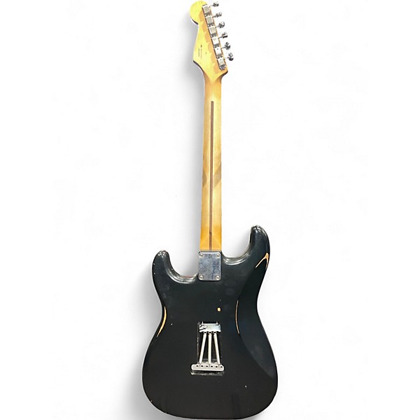Used Fender Road Worn 1950S Stratocaster Black Solid Body Electric Guitar