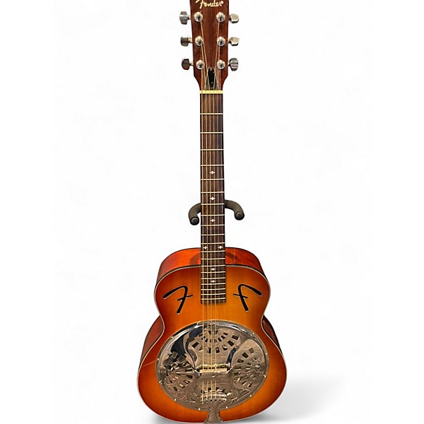 Used Fender FR50 Sunburst Resonator Guitar