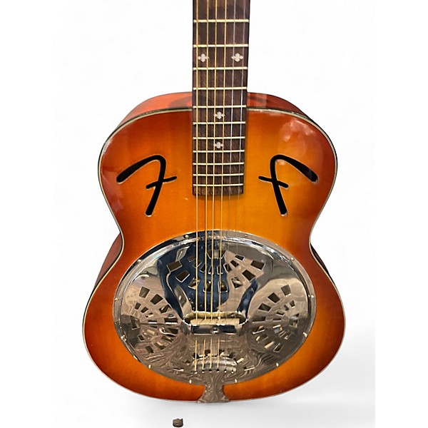 Used Fender FR50 Sunburst Resonator Guitar