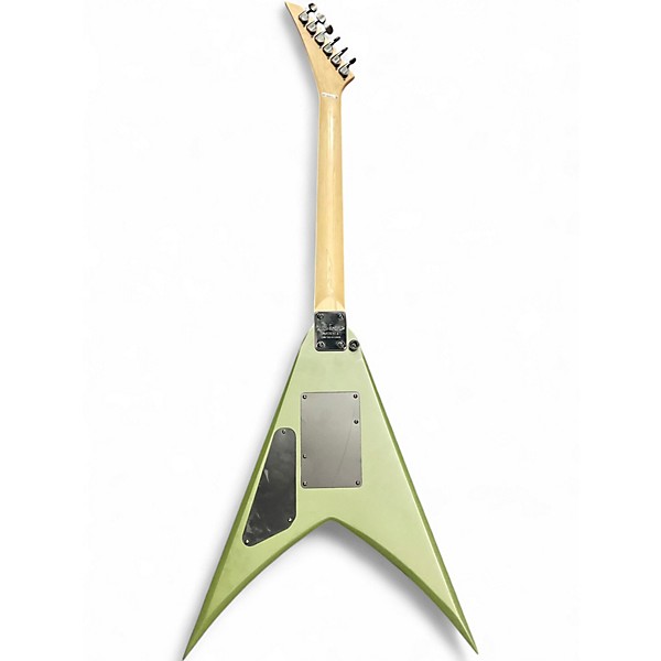 Used Jackson JS32 King V ARMY GREEN Solid Body Electric Guitar