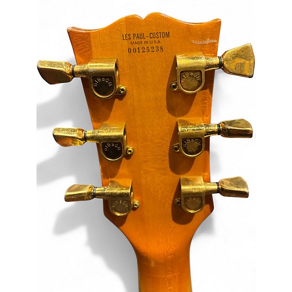 Vintage 1976 Gibson 1976 3pu Les Paul Custom Vintage Natural Solid Body Electric Guitar
