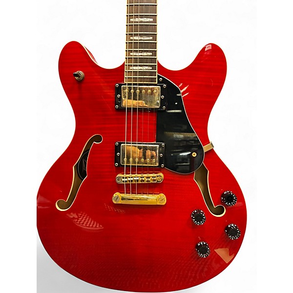 Used Peavey JF-1 RED Hollow Body Electric Guitar