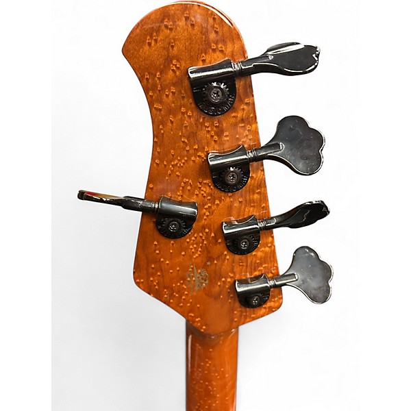 Used 2023 Ernie Ball Music Man Stingray 35th anniversary Spalted Sunburst Electric Bass Guitar