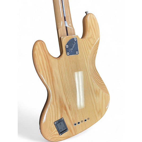 Used Fender Marcus Miller Signature Jazz Bass V Natural Electric Bass Guitar