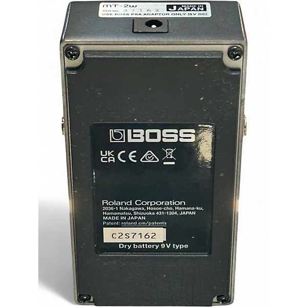 Used BOSS MT2W Metal Zone Waza Craft Effect Pedal