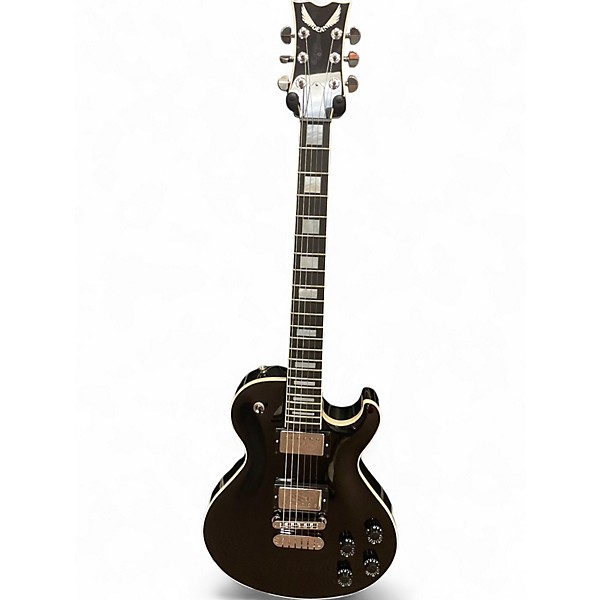 Used Dean THOROUGHBRED BLACK Solid Body Electric Guitar