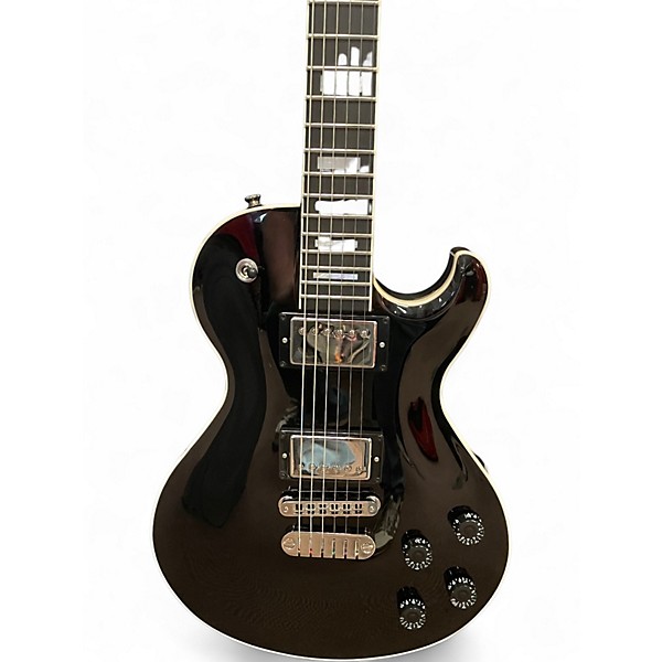 Used Dean THOROUGHBRED BLACK Solid Body Electric Guitar