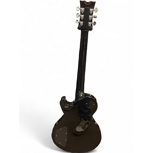 Used Dean THOROUGHBRED BLACK Solid Body Electric Guitar