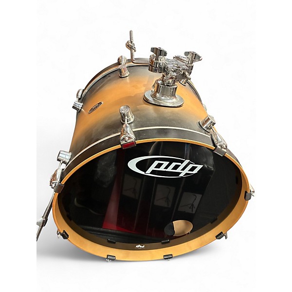 Used PDP by DW 5 Piece FS Series Brown Satin Burst Drum Kit