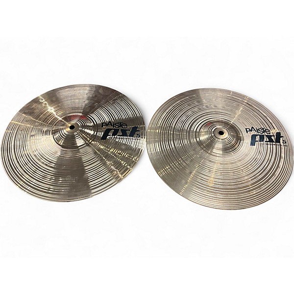 Used Paiste 14in PST5 Medium Hi Hat Pair Cymbal