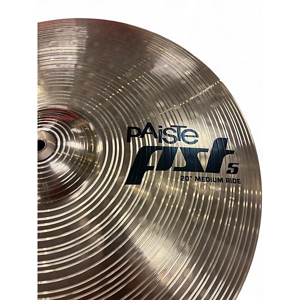 Used Paiste 20in PST5 Medium Ride Cymbal