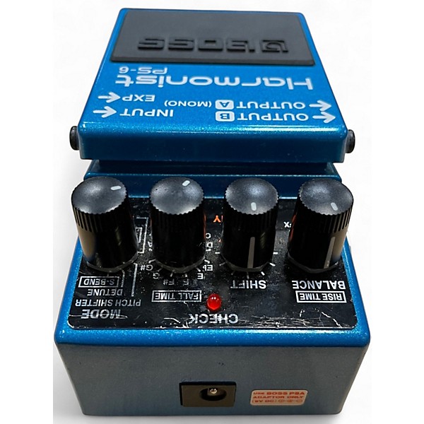 Used BOSS PS6 Harmonist Effect Pedal