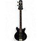 Used Hamer Slammer Black Electric Bass Guitar thumbnail