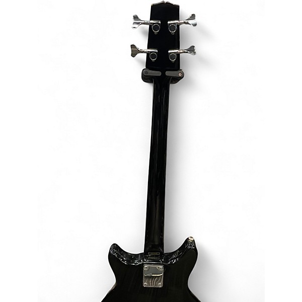 Used Hamer Slammer Black Electric Bass Guitar