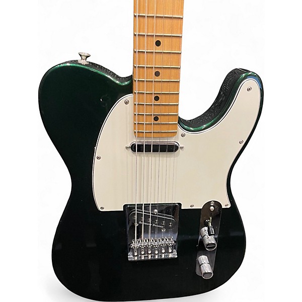 Used Fender Deluxe Player Telecaster w/ Duncan Quarter Pounder British Racing Green Solid Body Electric Guitar